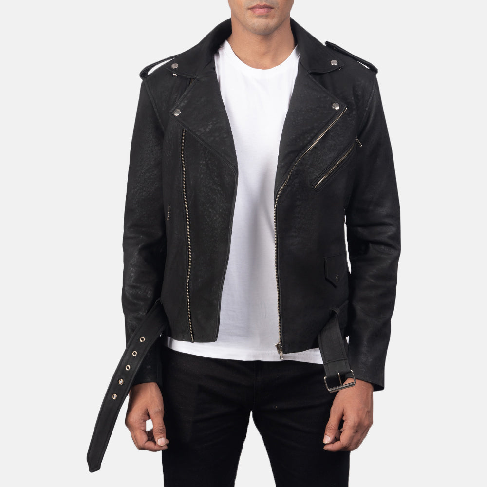 
Furton Xhaketë Motociklisti Lëkure për Meshkuj – alternate product view 1