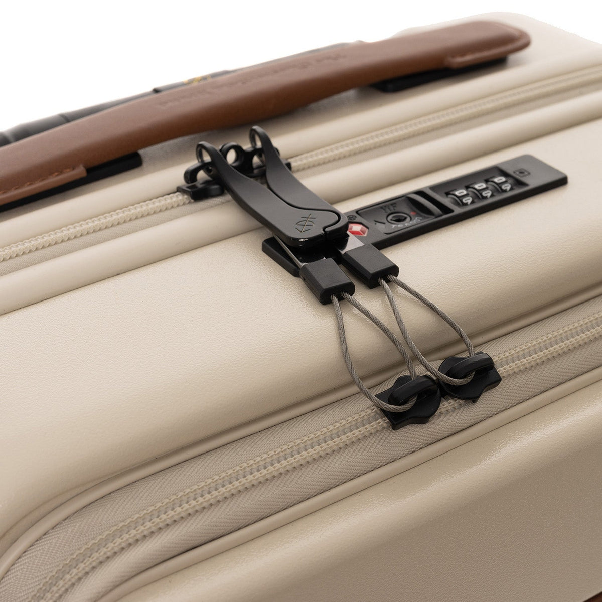 
Sandy Beach Hand Luggage Suitcase Front Pocket Zuna për Femra për Femra, detail view 4
