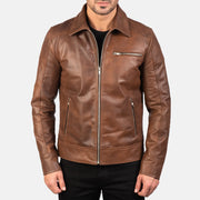 
Lavendard Xhaketë Motociklisti Lëkure për Meshkuj – alternate product view 3