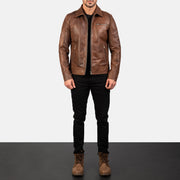 
Lavendard Xhaketë Motociklisti Lëkure për Meshkuj – alternate product view 4