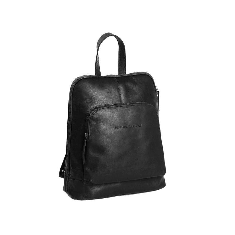 Naomi Full-Grain Leather Backpack për femra