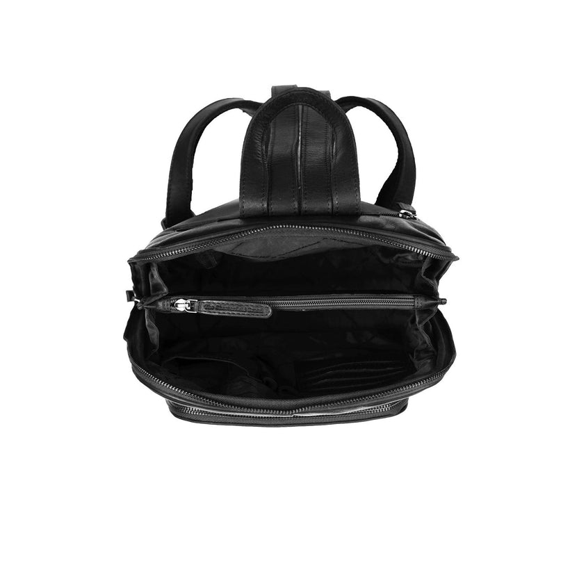 Naomi Full-Grain Leather Backpack për femra