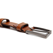 
Kafe e çelëtaro Lëkurë e vërtetë cilësore Belt për Meshkuj – alternate product view 2