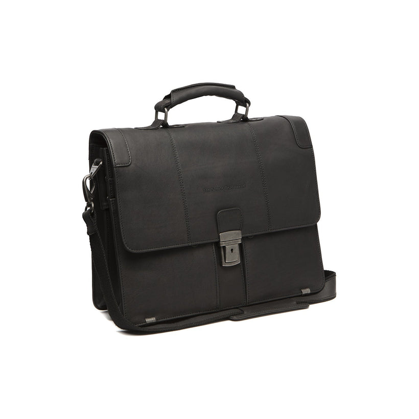 Stuttgart Full-Grain Leather Briefcase për femra