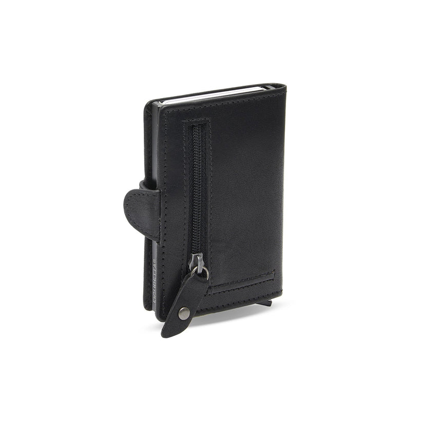 Baldwin Full-Grain Leather Card Holder për femra