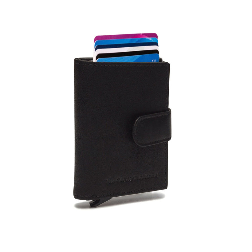 Hannover Full-Grain Leather Card Holder për femra