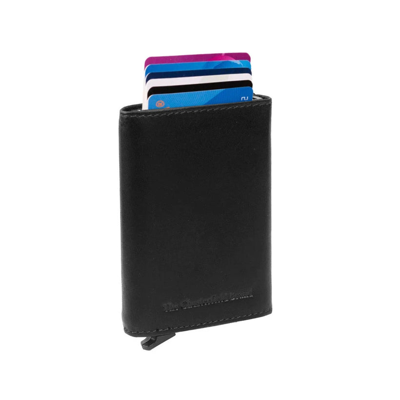 Palma Full-Grain Leather Card Holder për femra