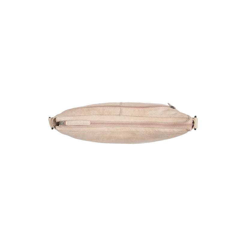 Clarita Full-Grain Leather Crossbody Bag për femra