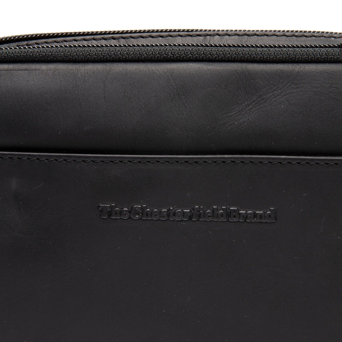 
Classic 100% Full-Grain leather Bag - Pamje e pasme me rripa lëkure të përforcuar