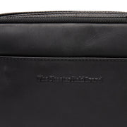 
Classic 100% Full-Grain leather Bag - Pamje e pasme me rripa lëkure të përforcuar