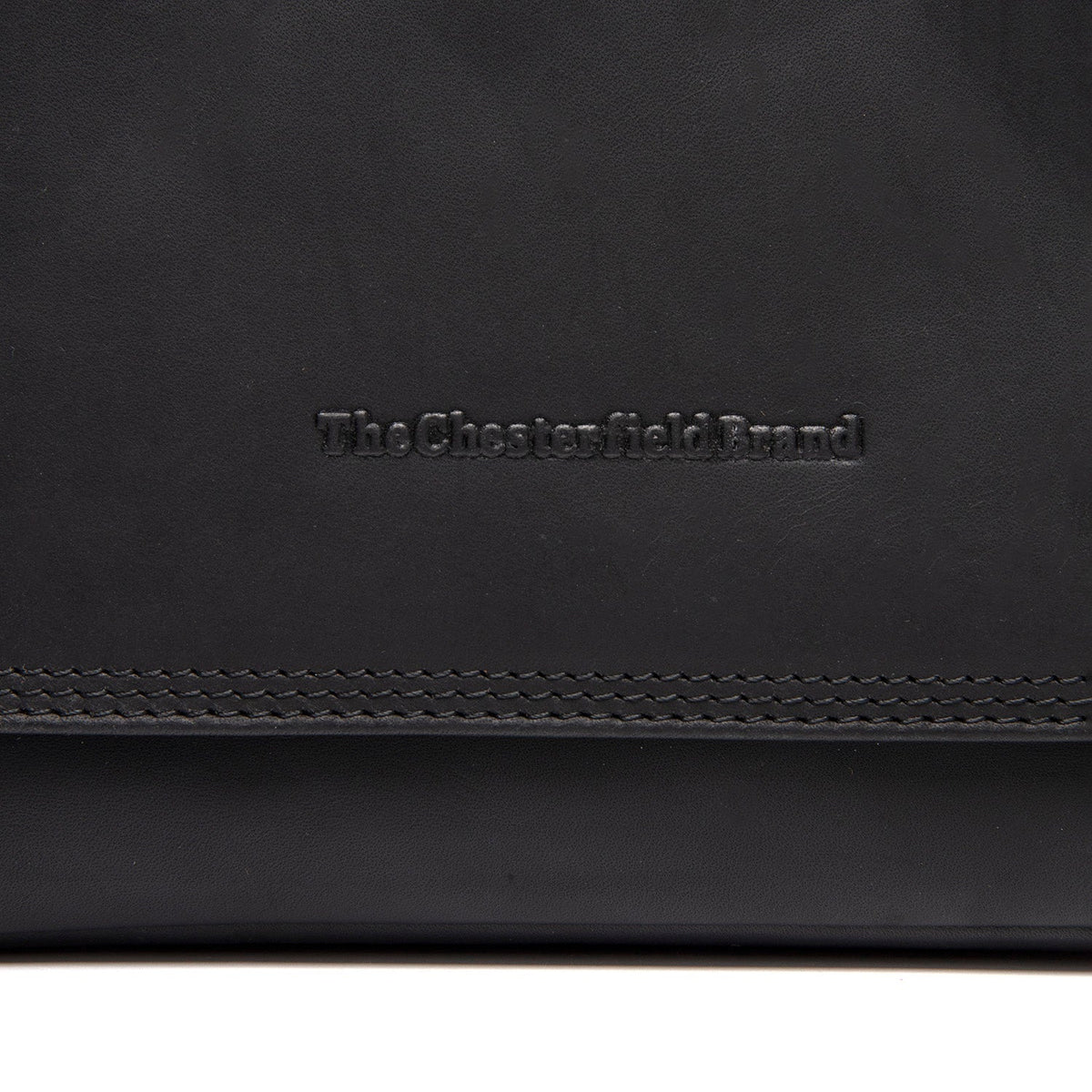
Classic 100% Full-Grain leather Bag - Pamje e pasme me rripa lëkure të përforcuar
