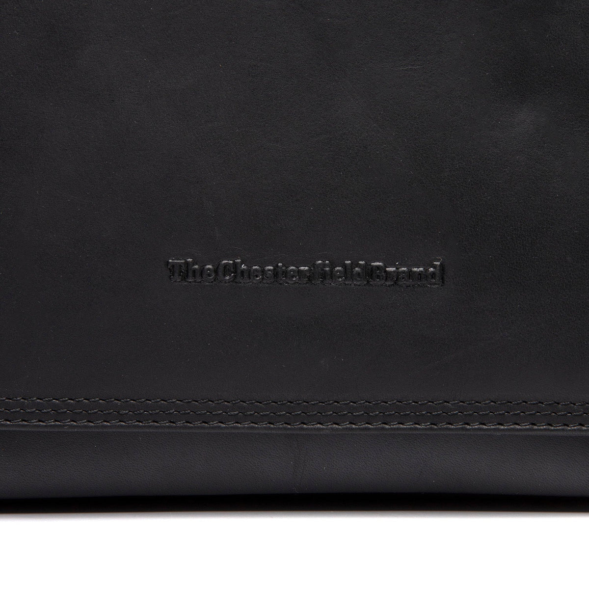 
Classic 100% Full-Grain leather Bag - Pamje e pasme me rripa lëkure të përforcuar