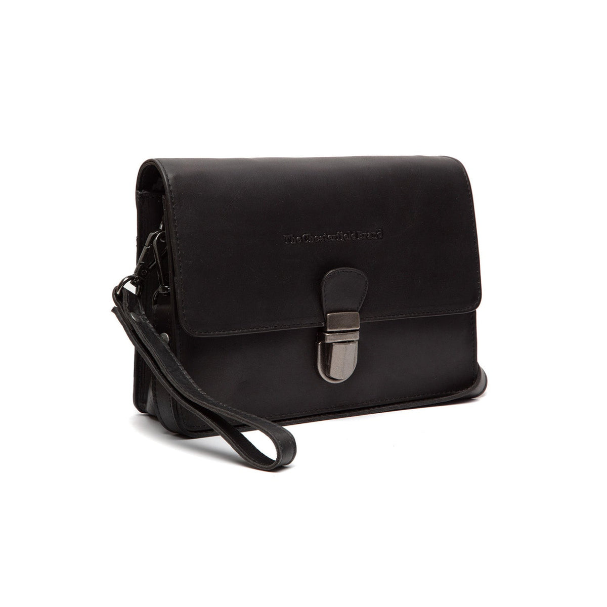 
Lucca Çantë crossbody lëkure në lëkurë klasike 100% të vërtetë flor integral - Full Exterior Pamje ballore dhe siluetë e përshtatur | Bli online