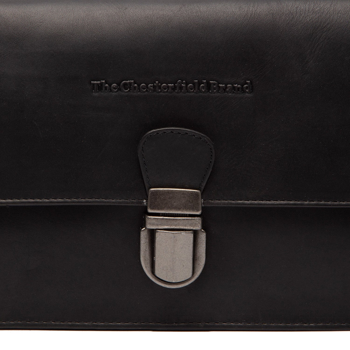 
Lucca Çantë crossbody lëkure - Profil anësor i strukturuar me thellësi dhe vëllim