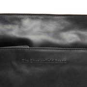 
Classic 100% Full-Grain leather Bag - Pamje e pasme me rripa lëkure të përforcuar