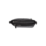 
Classic 100% Full-Grain leather Bag - Pamje e pasme me rripa lëkure të përforcuar