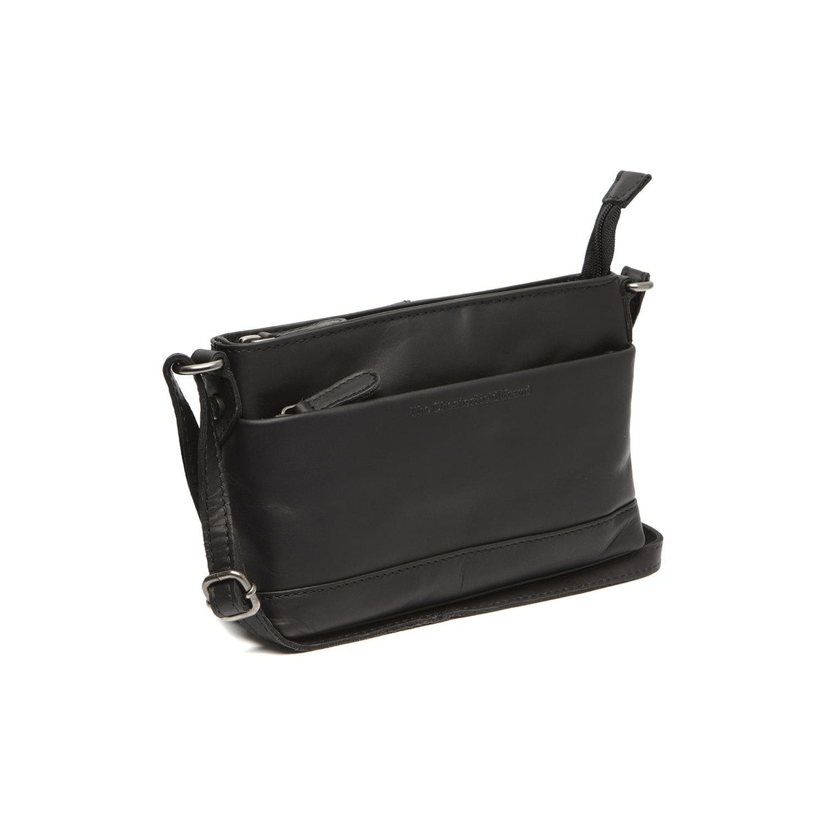 
Salerno Çantë crossbody lëkure në lëkurë klasike 100% të vërtetë flor integral - Full Exterior Pamje ballore dhe siluetë e përshtatur | Bli online