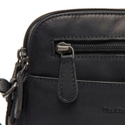 
Classic 100% Full-Grain leather Bag - Pamje e pasme me rripa lëkure të përforcuar