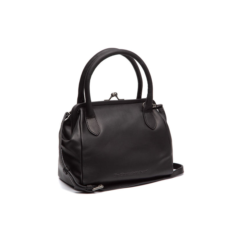 Chili Full-Grain Leather Handbag për femra