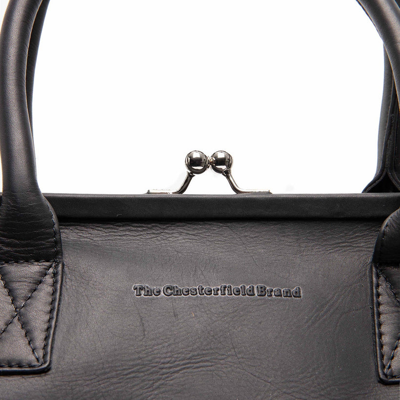 Dorin Full-Grain Leather Handbag për femra