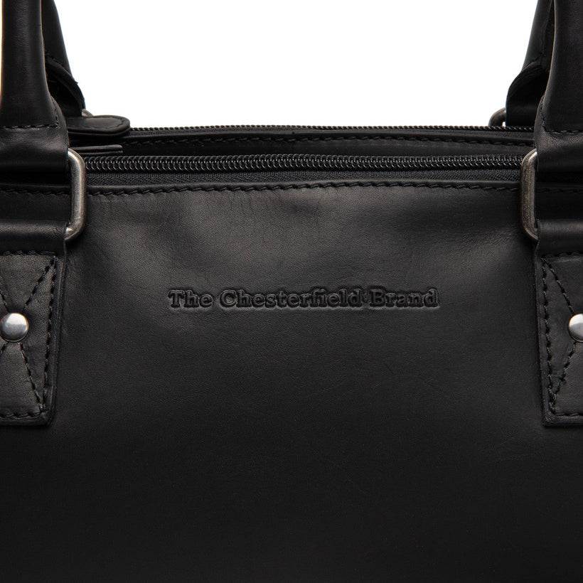 Fenja Full-Grain Leather Handbag për femra