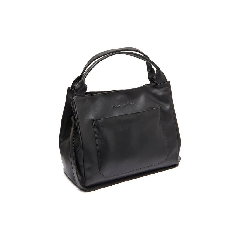 Fioline Full-Grain Leather Handbag për femra