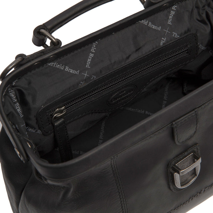 Rachael Full-Grain Leather Handbag për femra
