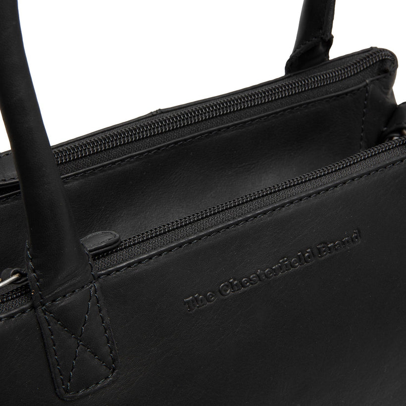 Solvin Full-Grain Leather Handbag për femra