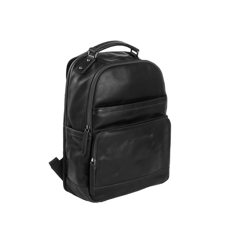 Austin Full-Grain Leather Laptop Backpack për femra
