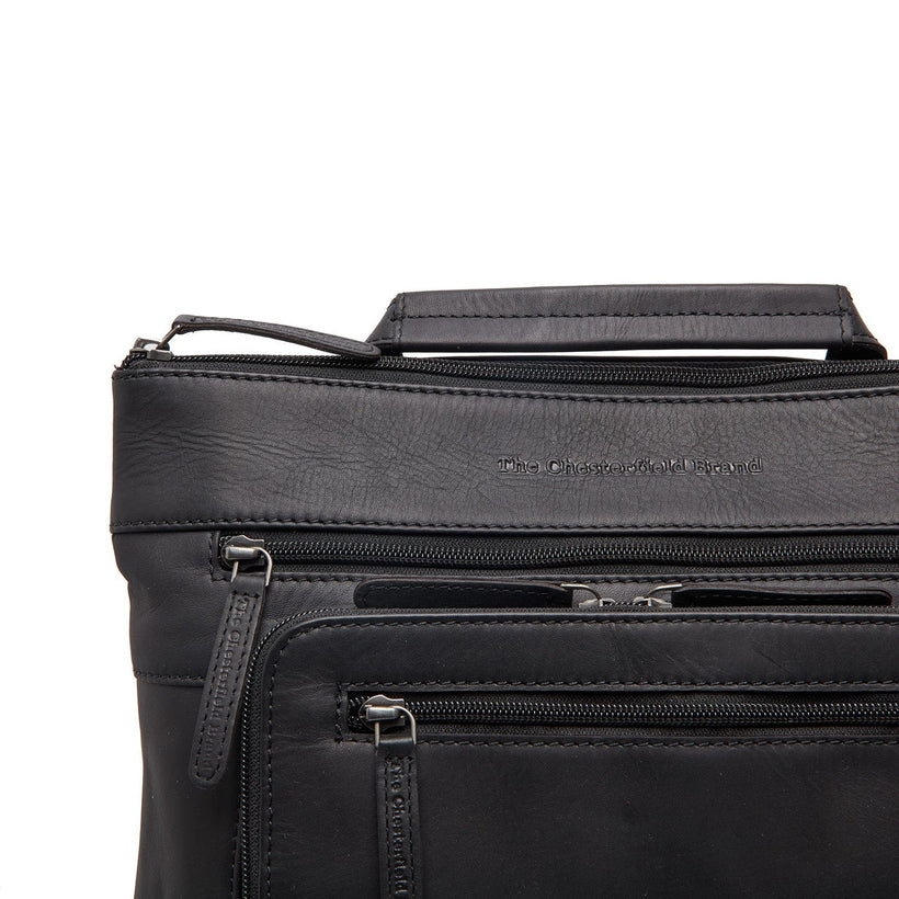 Caldero Full-Grain Leather Laptop Backpack për femra