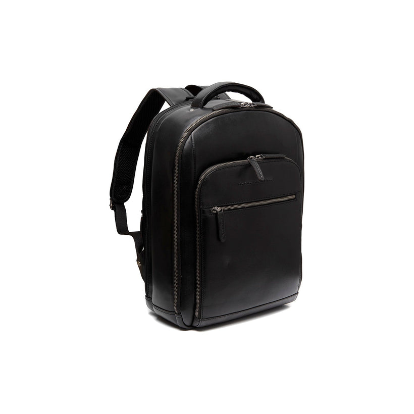 Maggiore Full-Grain Leather Laptop Backpack për meshkuj