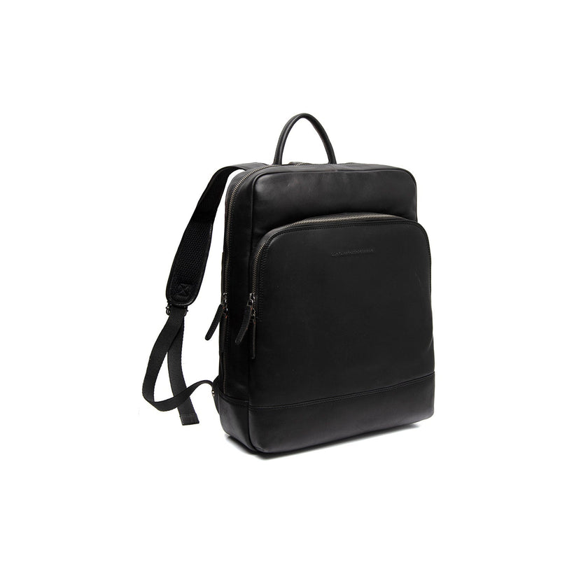 Nicola Full-Grain Leather Laptop Backpack për femra