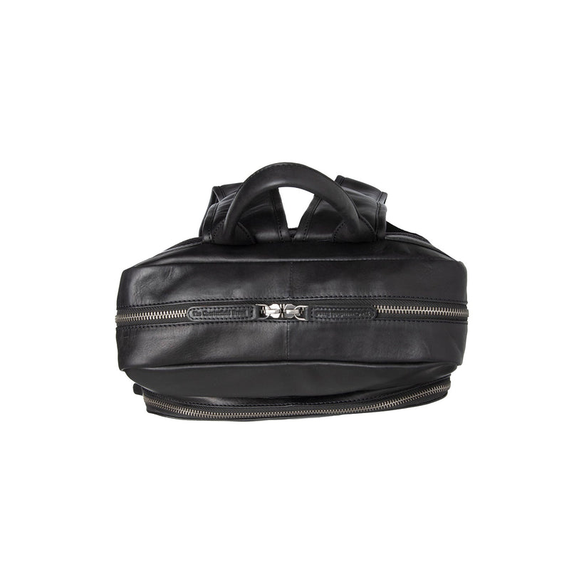 Nicola Full-Grain Leather Laptop Backpack për femra