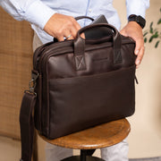 
Frazer Çantë lëkure për laptop – alternate product view 2