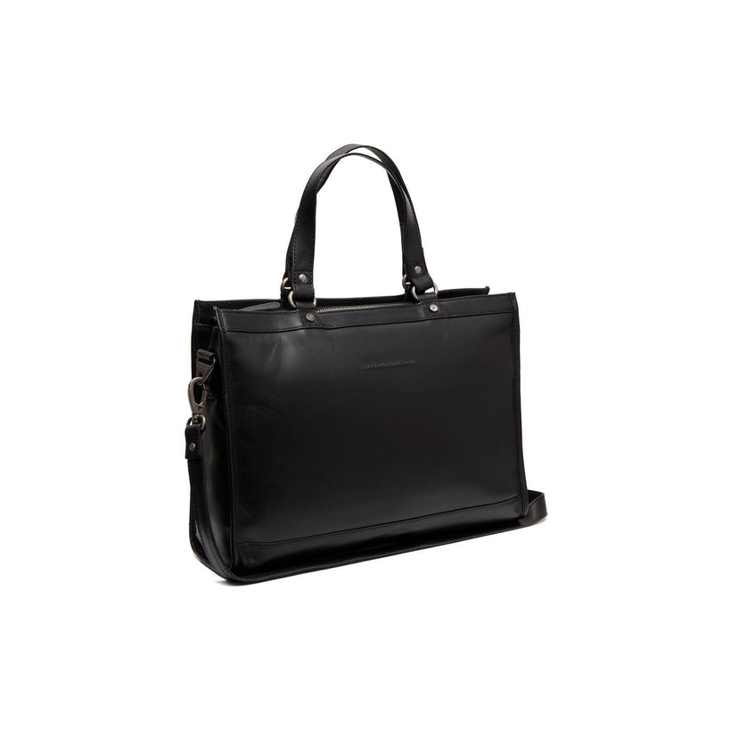 Manly Full-Grain Leather Laptop Bag për femra
