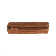 
Cognac Leather Pencil Case Lea për Femra, detail view 4