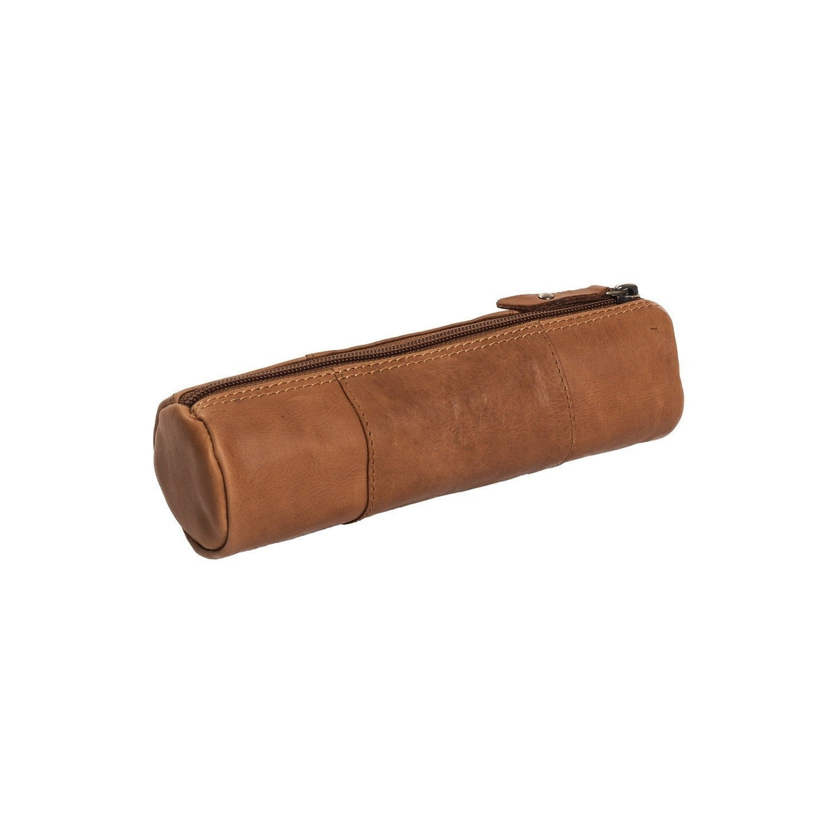 
Cognac Leather Pencil Case Lea për Femra, detail view 5
