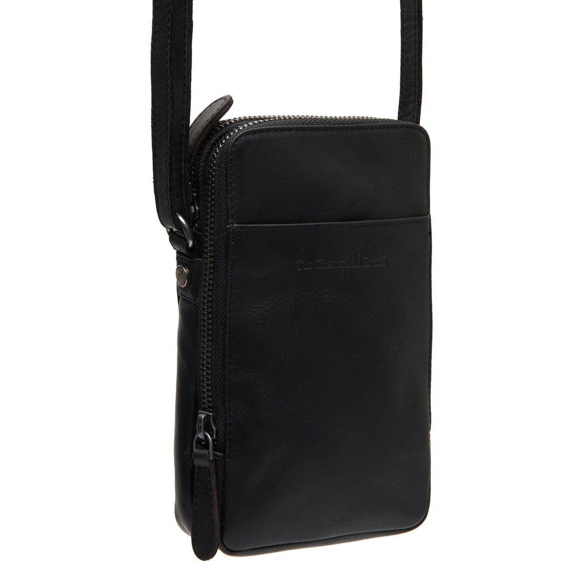 
Alesund Lëkurë e vërtetë cilësore Phone Bag në lëkurë klasike 100% të vërtetë flor integral - Pamje ballore dhe siluetë e përshtatur | Bli online
