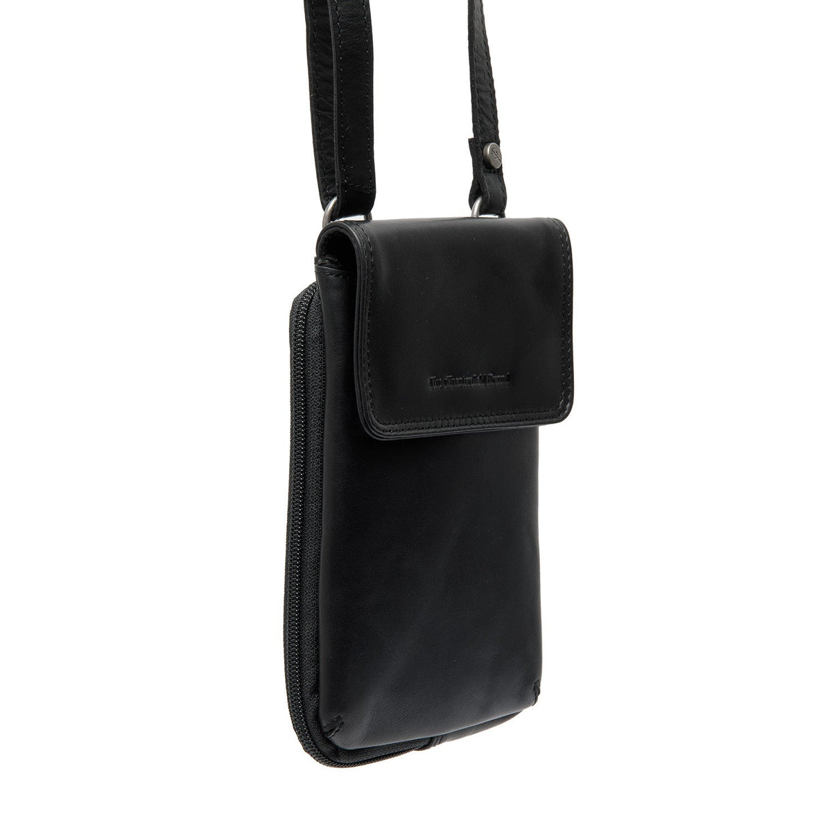
Langley Lëkurë e vërtetë cilësore Phone Bag në lëkurë klasike 100% të vërtetë flor integral - Pamje ballore dhe siluetë e përshtatur | Bli online