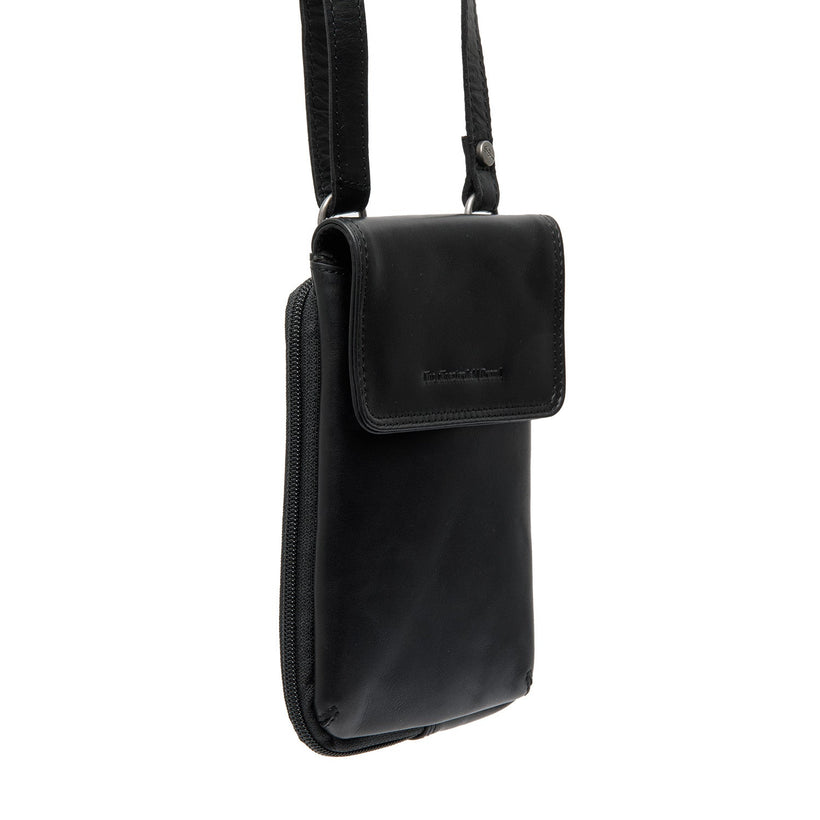 Langley Full-Grain Leather Phone Bag për femra
