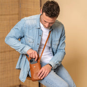 
Langley Lëkurë e vërtetë cilësore Phone Bag – alternate product view 3
