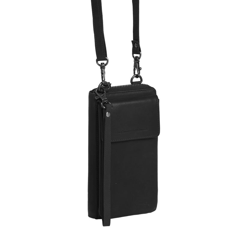 Malaga Full-Grain Leather Phone Bag për femra