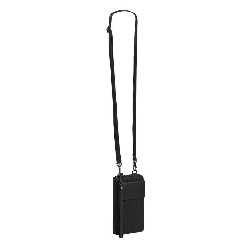 Malaga Full-Grain Leather Phone Bag për femra