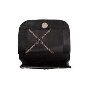 
Detaje nga afër of Classic Collar & Heavy-Duty Zipper Hardware on Nebra Lëkurë e vërtetë cilësore Phone Bag