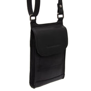 
Nebra Lëkurë e vërtetë cilësore Phone Bag në lëkurë klasike 100% të vërtetë flor integral - Pamje ballore dhe siluetë e përshtatur | Bli online