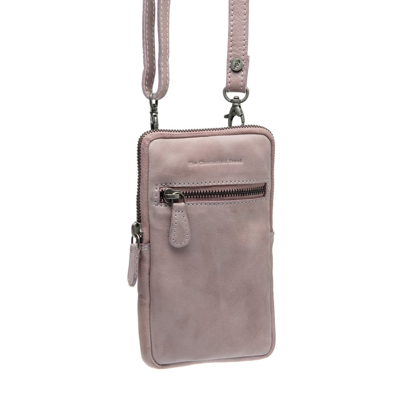 Salta Full-Grain Leather Phone Bag për femra