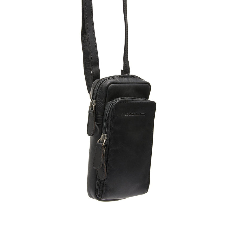 Valdes Full-Grain Leather Phone Bag për femra