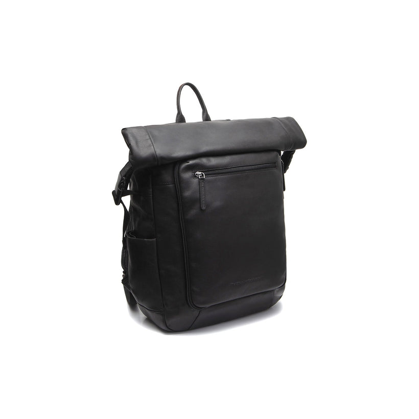 Remo Full-Grain Leather Roll-top Backpack për femra
