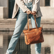 
Alicante Lëkurë e vërtetë cilësore Shopper për Femra – alternate product view 2