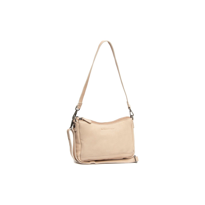 Irving Full-Grain Leather Shoulder Bag për femra